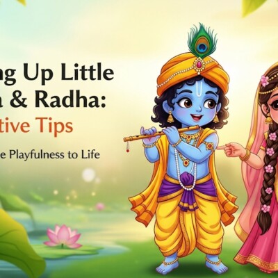 Tips for Dressing Up Little Krishna and Radha