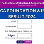 ICAI CA Foundation, Inter Result 2024 Live