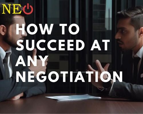 Step By Step Instructions To Succeed At Any Negotiation