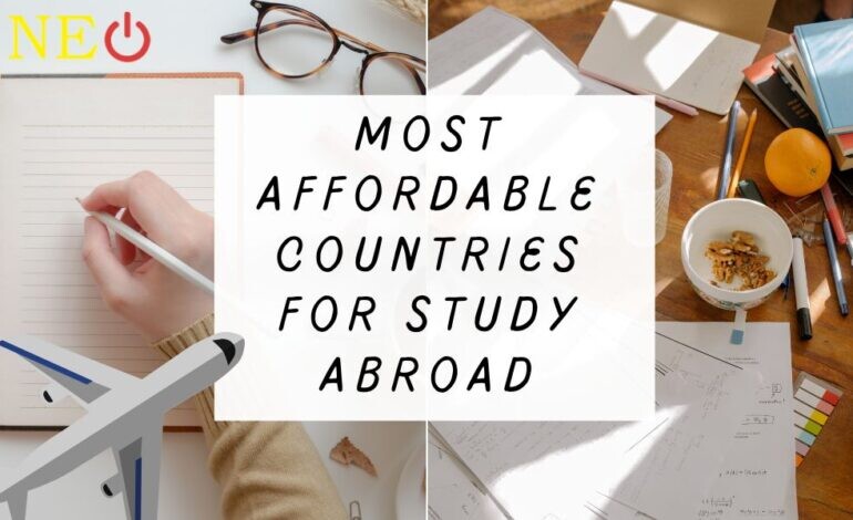 Most Affordable Countries for Study Abroad