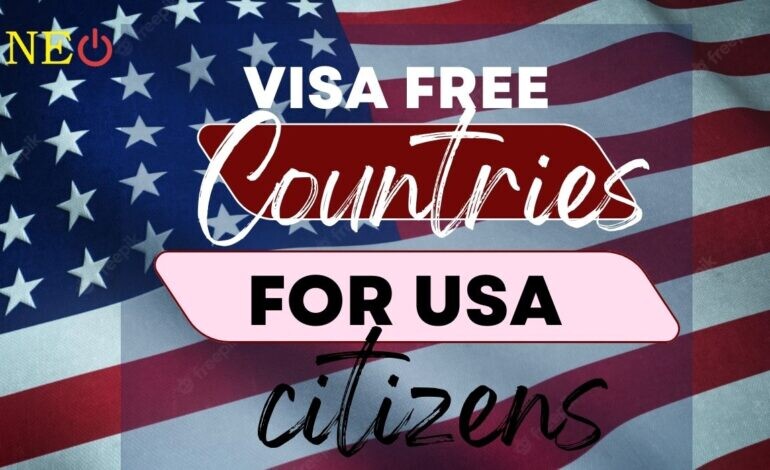 Countries visa-free entry is permitted for holders of US passports