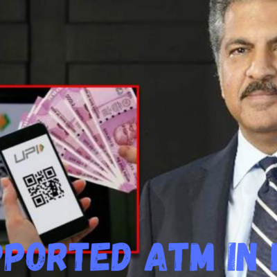Anand Mahindra Withdraw Money From UPI Supported ATM in Mumbai