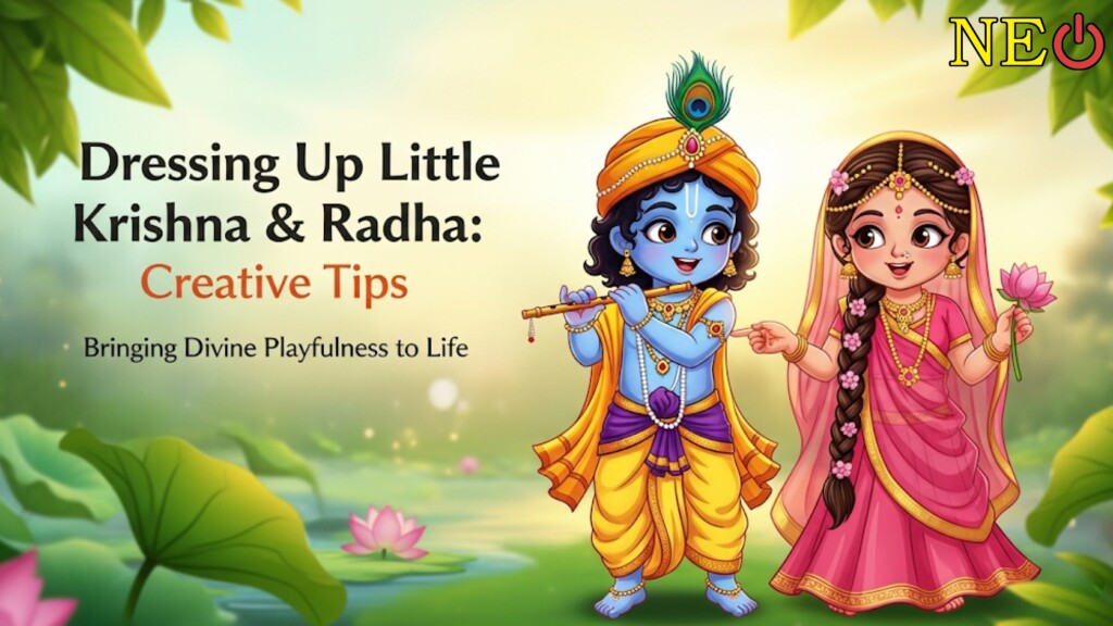 Tips for Dressing Up Little Krishna and Radha