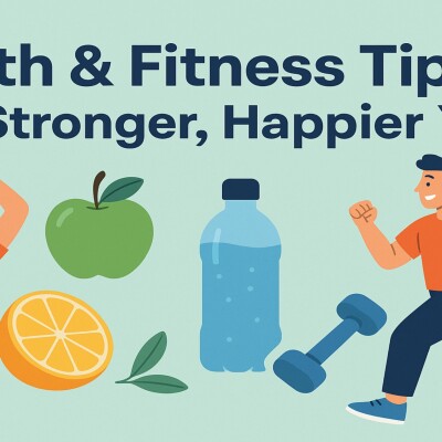 Health & Fitness Tips for a Stronger, Happier You