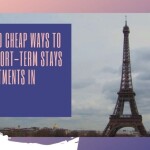 Easy and cheap ways to book short-term stays in apartments in Europe