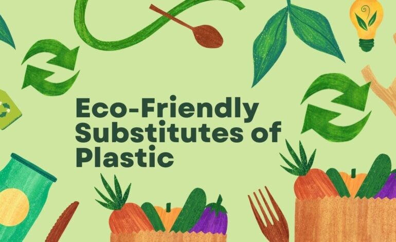Eco-Friendly Substitutes of Plastic