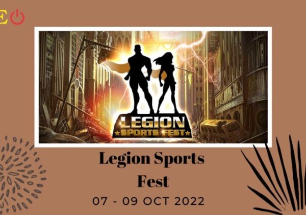 Legion Sports Fest: 07 - 09 Oct 2022