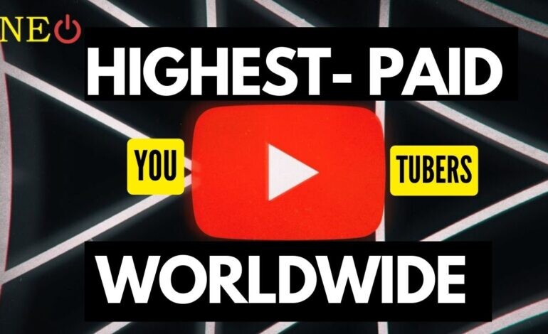 Highest-Paid YouTubers worldwide: 2022