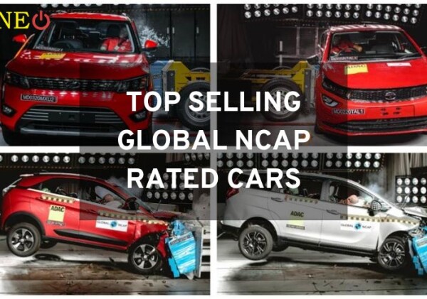 Top selling Global NCAP rated cars