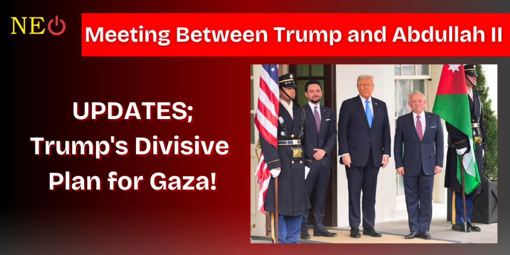 Trump and King Abdullah II Had a Heated Discussion On The Gaza Resettlement Plan.